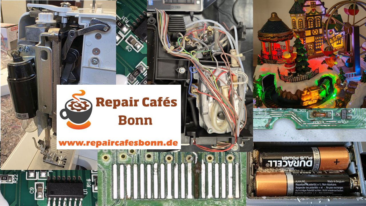 Repair Cafés Bonn Geräte länger benutzen